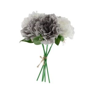 Artifical grey/white flower